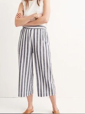 Madewell Huston crop wide leg